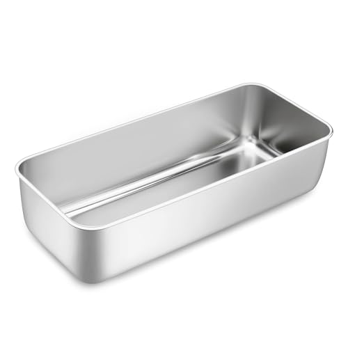 Homikit 30,5cm Kastenform Groß, Edelstahl...