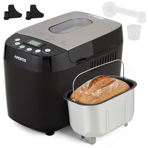 Arebos Brotbackautomat 1500g | mit 15...