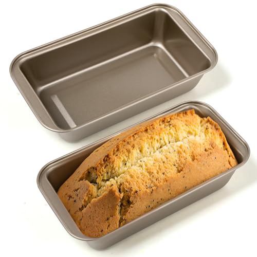 2er Pack Rechteckig Brotbackform - Edelstahl...