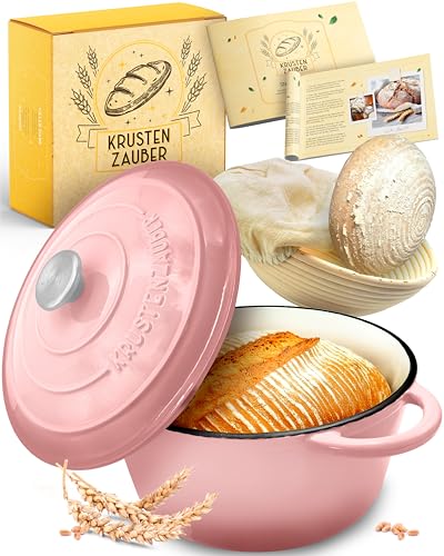 KRUSTENZAUBER Gusseisen Topf Brot backen...