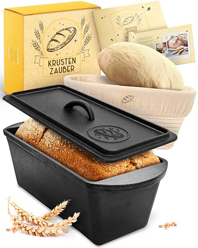 KRUSTENZAUBER Brotbackform mit Deckel inkl....