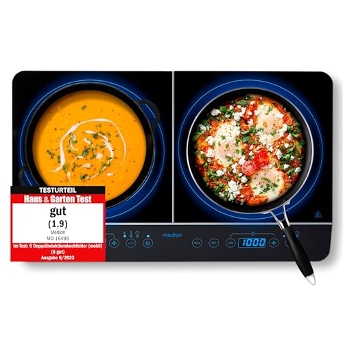 MEDION MD 15324 Doppel-Induktionskochplatte,...